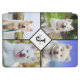 Anpassningsbar Photo Collage Hund Pet Cat Monogram iPad Air Skydd (Horisontell)