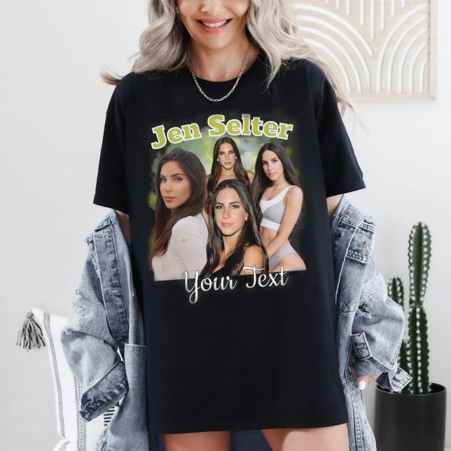 ✨ Anpassningsbar Photo Collage T-Shirt (Skapare uppladdad)