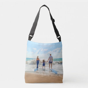 Anpassningsbar Photo Crossbody Bag Gift med foton Axelväska