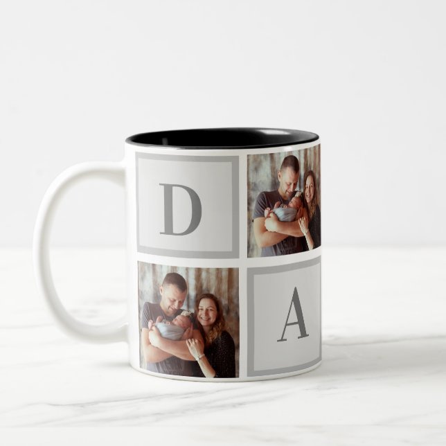 Anpassningsbar Photo - Dada Två-Tonad Mugg (Vänster)
