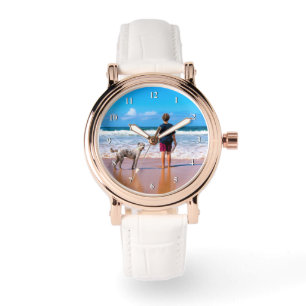 Anpassningsbar Photo - din egen design - i Kärlek Armbandsur