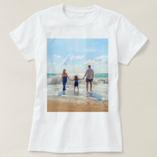 Anpassningsbar Photo - din egen design - Sommar -  T Shirt