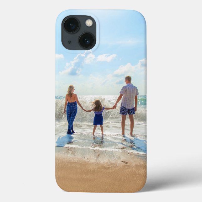 Anpassningsbar Photo - din sommardesign - Familj (Baksida)
