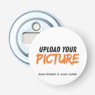 Anpassningsbar Photo eller Namn Flaska-öppnare Flasköppnare