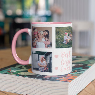 Anpassningsbar Photo Gift for Gigi - Best Grandma  Mugg