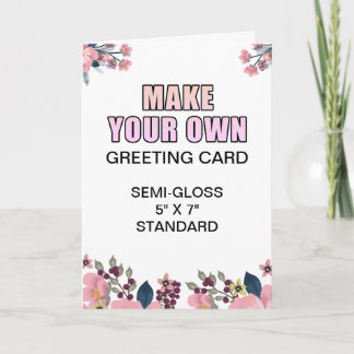 Anpassningsbar Photo Glossy Förlovning Greeting Ca Kort