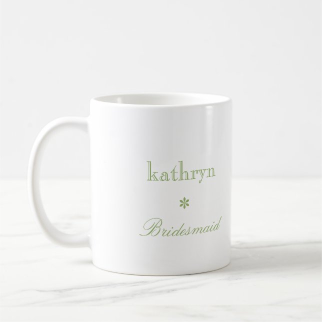 Anpassningsbar Photo grönt argyle-kaffe för disket Kaffemugg (Vänster)