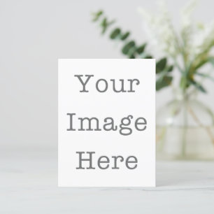 Anpassningsbar Photo Helg Vykort