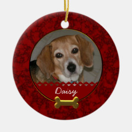 Anpassningsbar Photo Hund Memory Ornament
