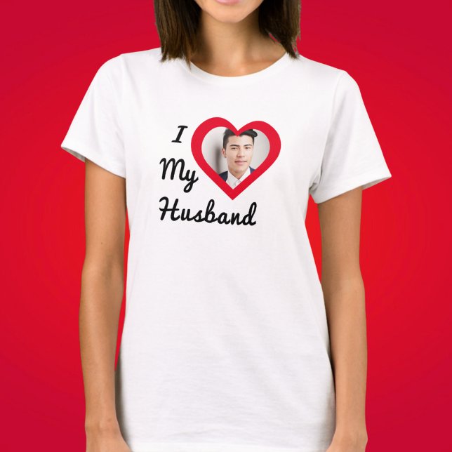 Anpassningsbar Photo I Kärlek My Make Bae Personli T Shirt (Skapare uppladdad)