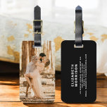 Anpassningsbar Photo Instagram Bagagebricka<br><div class="desc">Gör dina resor minnesvärda med den här personligen fotoInstagram-bagagetaggen. Visa din favoritbild som är kompatibel med Instagram och lägg till en unik snyggt vid påsarna. Den här hållbara märkrn säkerställer enkel identifiering och ger utrymme för personlig information, skyddar bagaget och chicen. Perfekt för flygpassagerare, semester eller som en tänkbar gåva...</div>