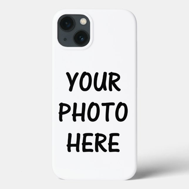 Anpassningsbar Photo iphone case (Baksida)
