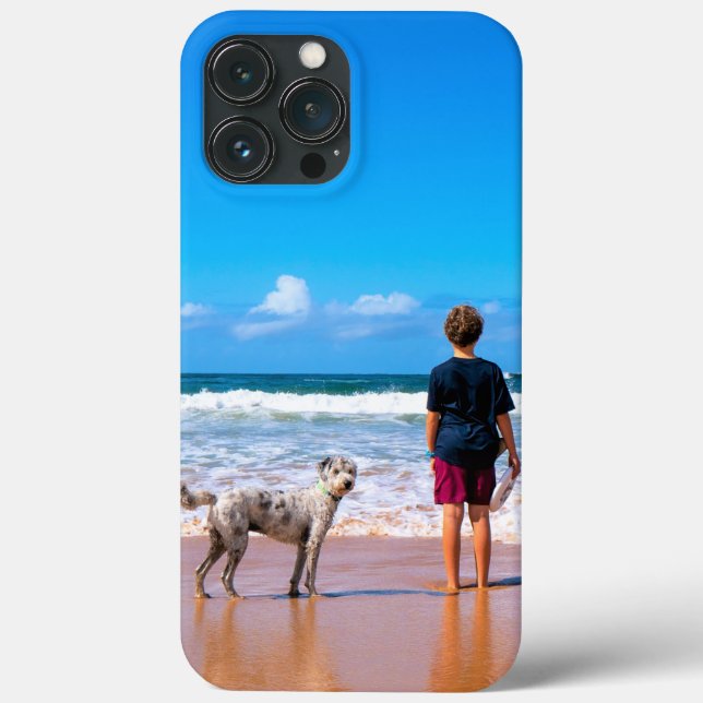 Anpassningsbar Photo iphone case din egen design (Baksida)