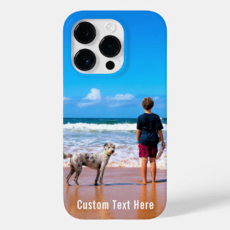 Anpassningsbar Photo iphone case ger foton och tex