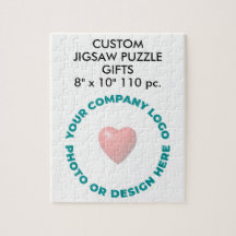 Anpassningsbar Photo Jigszawa Puzzle Gift 110 biet