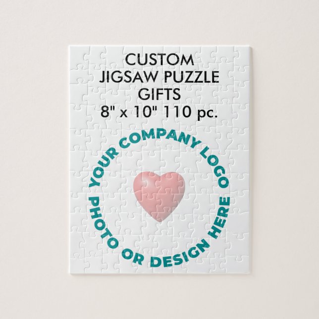 Anpassningsbar Photo Jigszawa Puzzle Gift 110 biet Pussel (Vertikal)