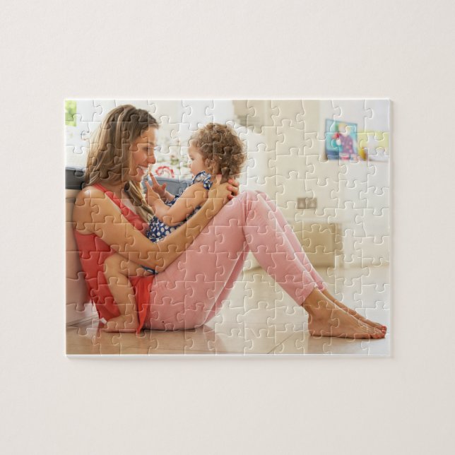 Anpassningsbar Photo Jigszle Puzzle Pussel (Horisontell)