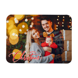 Anpassningsbar Photo jul Photo Magnet