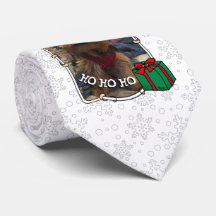 Anpassningsbar Photo jul Santa Hat Pet HO HO HO Slips