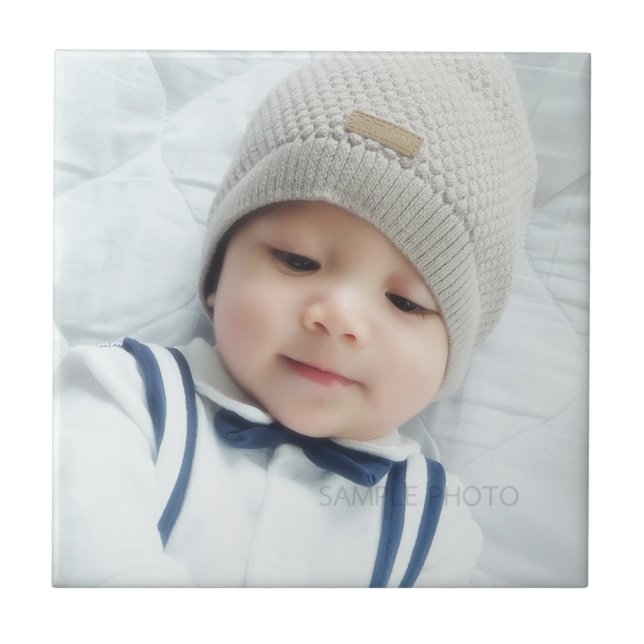 Anpassningsbar Photo Kakelplatta (Framsidan)