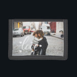 Anpassningsbar Photo KÄRLEK Trifold Wallet<br><div class="desc">Fototrifold Wallet</div>