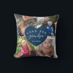 Anpassningsbar Photo Keepsak GRANDPA Cute Gifts Kudde<br><div class="desc">Anpassningsbar Photo Keepsak GRANDPA Cute Gifts</div>