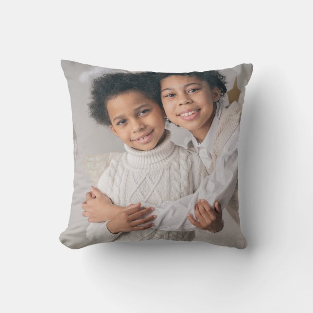 Anpassningsbar Photo Kids Kudde (Framsida)