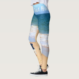 Anpassningsbar Photo Leggings med foton och text