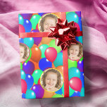 Anpassningsbar Photo Logotyp Colorful Balloon Skap Presentpapper<br><div class="desc">Anpassningsbar Photo Logotyp Colorful Balloon Skapar din egen svällningsgrad Papper. Fototips: Den här mallen fungerar bättre med fyrkantiga,  nära fyrkantiga eller rektangulära foton med huvudbilden nära fotots mittpunkt.</div>