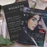 Anpassningsbar Photo Magazine Cover Unique Bachelo Inbjudningar<br><div class="desc">Överraska dina nära och kära med den här ultratunna eleganten,  med anpassningsbarnas foto och information. Lägg enkelt till all information genom att klicka på alternativet "anpassa".</div>