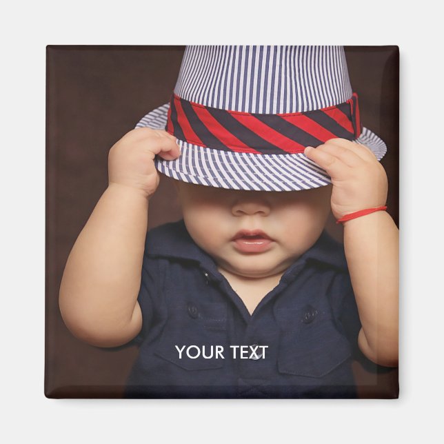 Anpassningsbar Photo Magnet (Framsidan)