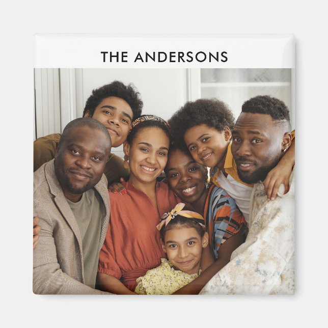 Anpassningsbar Photo Magnet (Framsidan)