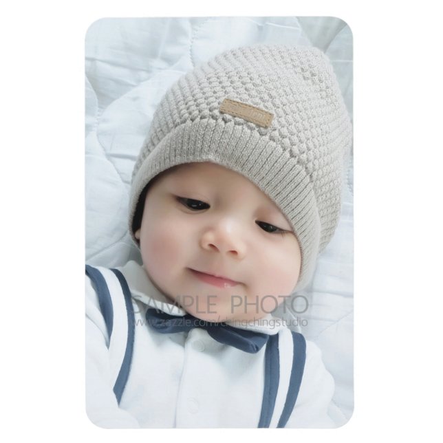 Anpassningsbar Photo Magnet (Vertikal)