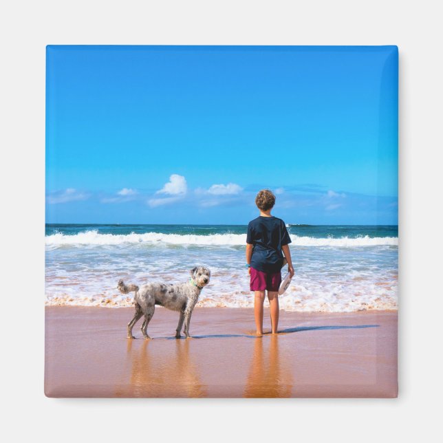 Anpassningsbar Photo Magnet ger fotodesign (Framsidan)