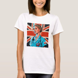 Anpassningsbar Photo Mamma-flickvän Nurse T Shirt