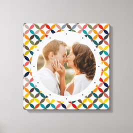 Anpassningsbar Photo Modern Colorful Personlig Canvastryck