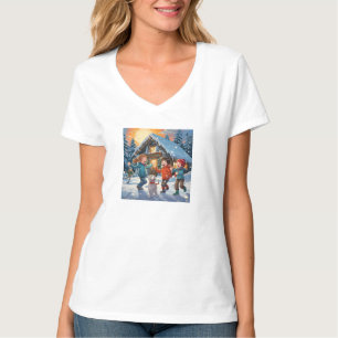 Anpassningsbar Photo Modern Wifey Modern Womens T- T Shirt