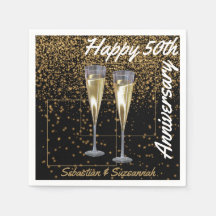 Anpassningsbar Photo & Namn 50:e Bröllop-årsdagen 