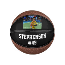 Anpassningsbar Photo Namn Basketball Boll