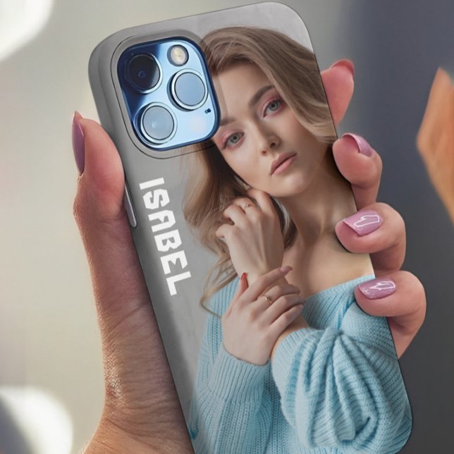 Anpassningsbar Photo&Namn iPhone 14 Pro Max telefo (Skapare uppladdad)