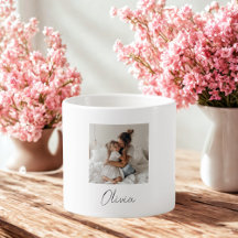 Anpassningsbar Photo & Namn Mugg | Personlig Gift