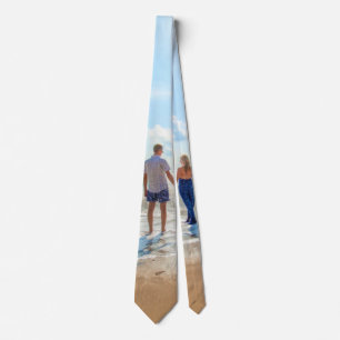 Anpassningsbar Photo Neck Tie - din familjedesign Slips