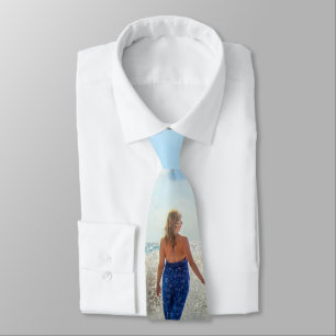 Anpassningsbar Photo Neck Tie med dina favoritfoto Slips