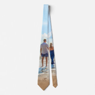 Anpassningsbar Photo Neck Tie Your Favorite Photos Slips