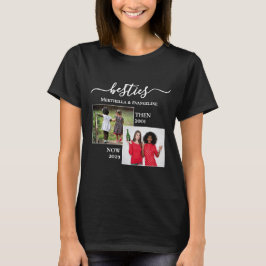 Anpassningsbar Photo Now, BESTIES BFF T Shirt