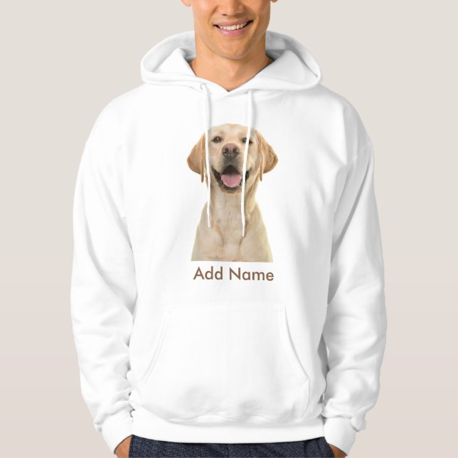 Anpassningsbar Photo och Namn Personlig Hoodie (Framsida)
