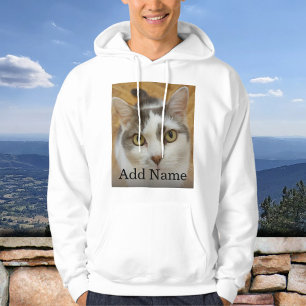 Anpassningsbar Photo och Namn Personlig Hoodie
