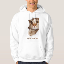Anpassningsbar Photo och Namn Personlig Hoodie