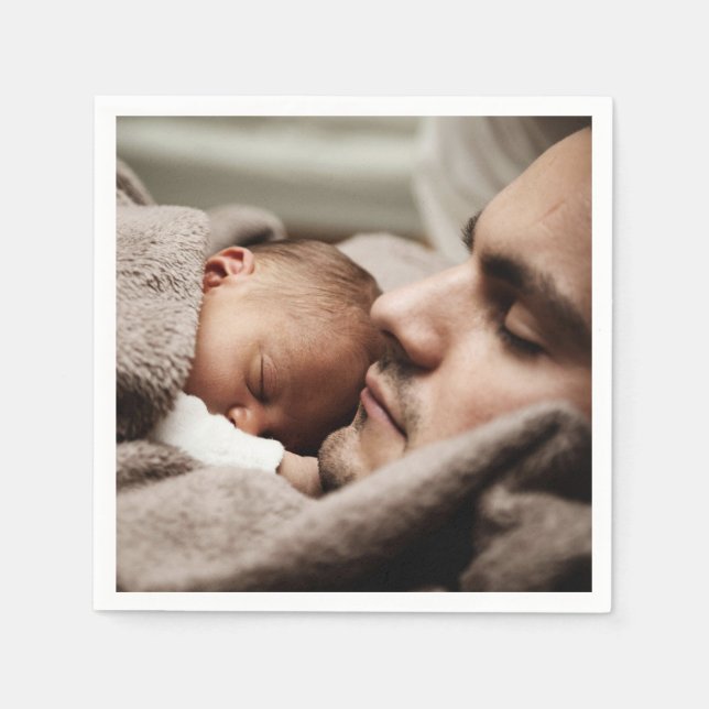 Anpassningsbar Photo Pappersservett (Framsidan)