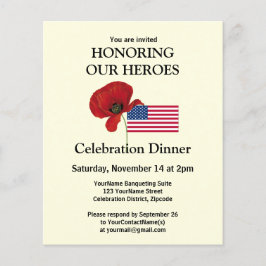 Anpassningsbar Photo Patriotic USA Veterans